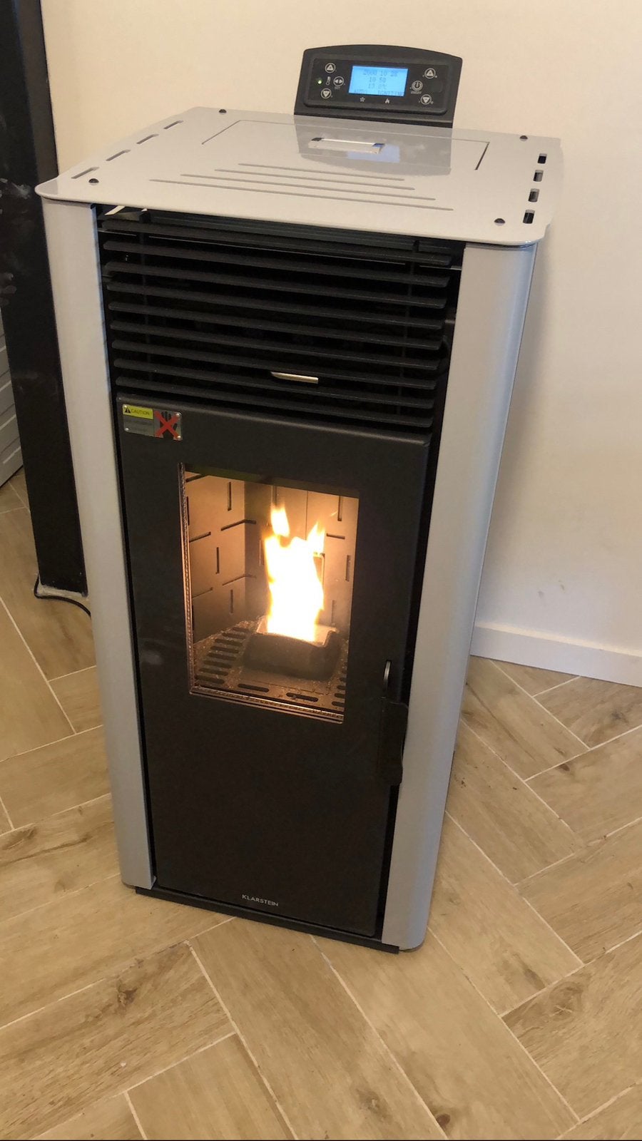 Pelletkachel Klarstein – 10 kW – nieuw, Huis en Inrichting, Ophalen, Overige brandstoffen, Nieuw, Pelletkachel