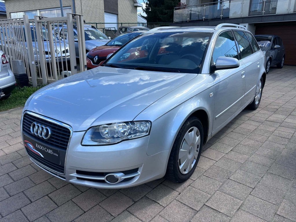 Audi A4 break 2.0 diesel van 2007, A4, Leder, Euro 4, Te koop