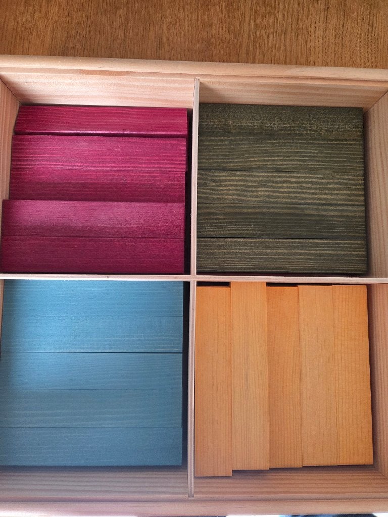 Gekleurde kapla blokken, Enlèvement, Neuf, Autres types