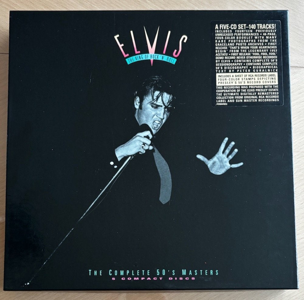 Elvis Presley  50's Masters   5 CD Box, Cd's en Dvd's, Ophalen of Verzenden, Gebruikt, Poprock, Boxset