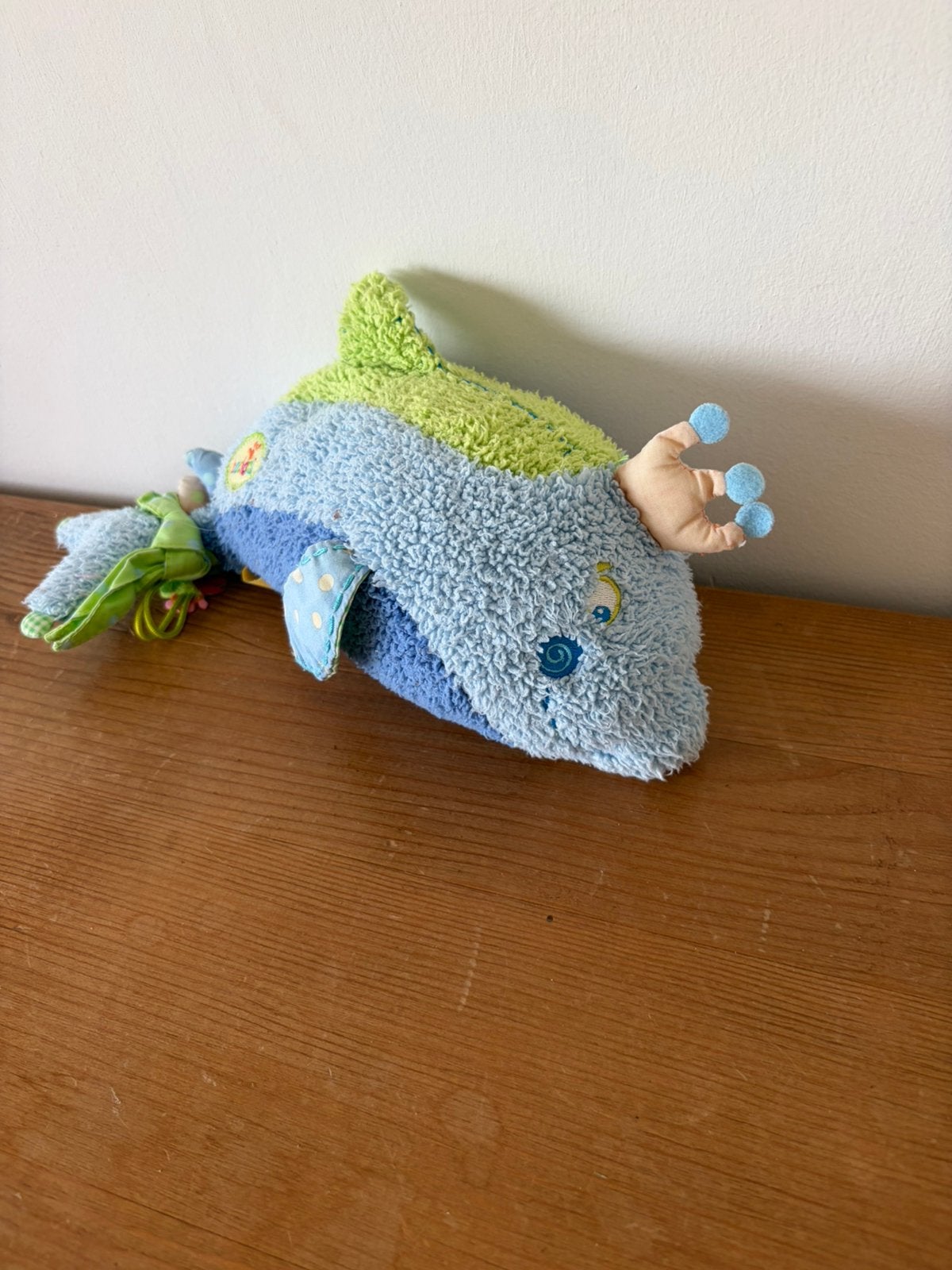 dolfijn knuffel, Gebruikt, Overige merken, Overige typen, Blauw