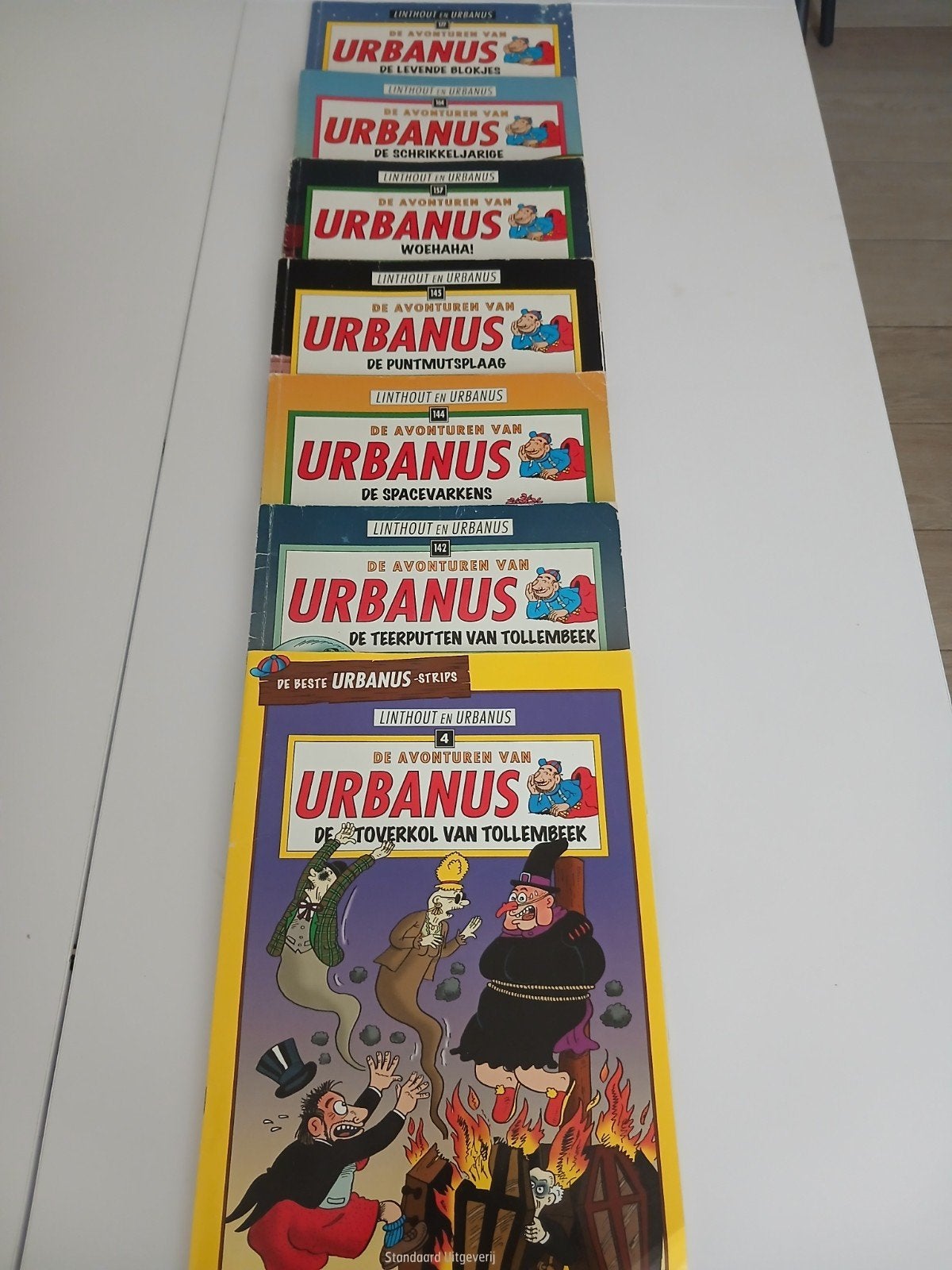 Lot Urbanus strips, Meerdere stripboeken, Ophalen, Gelezen