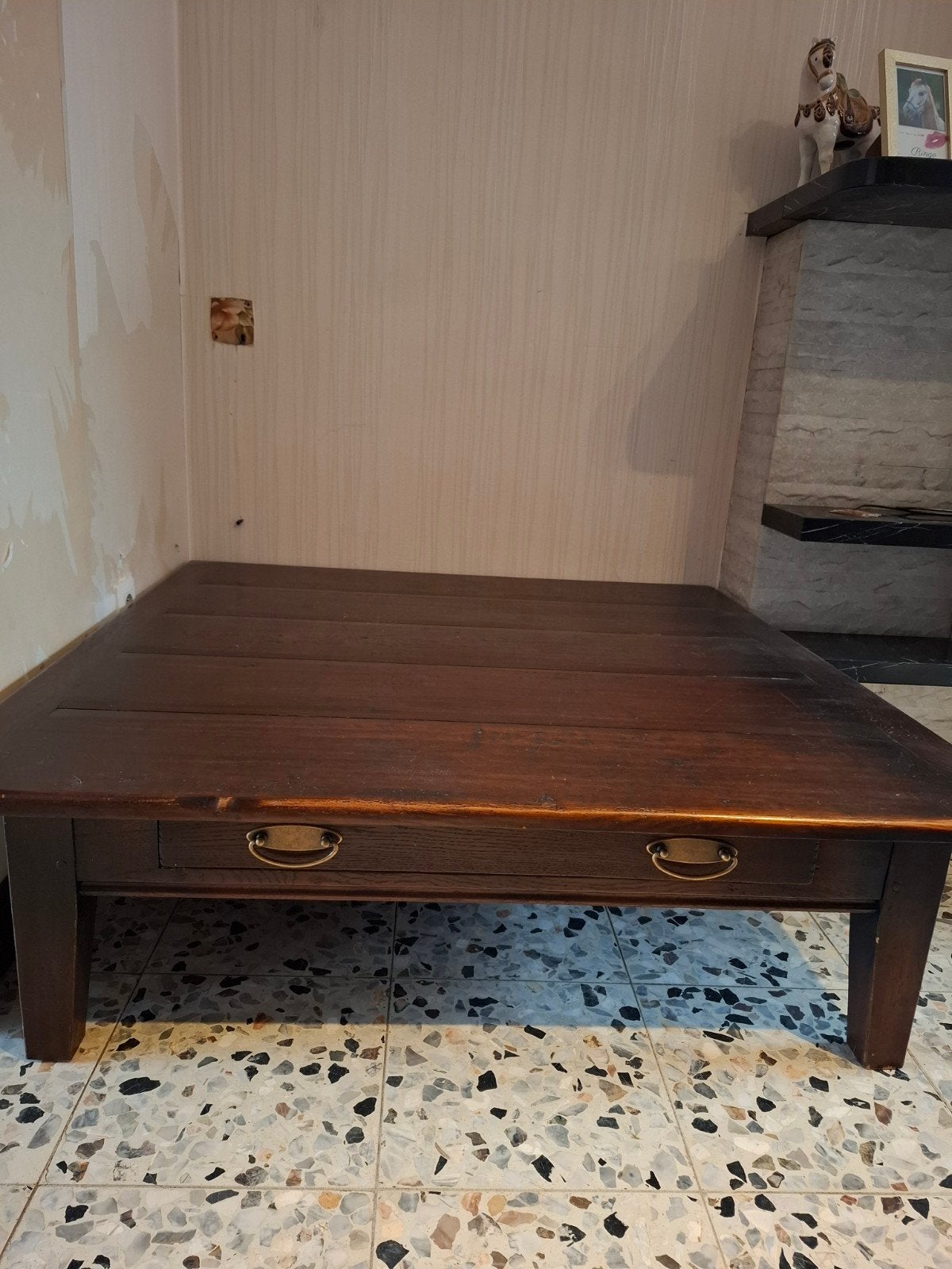 salontafel, Ophalen, Gebruikt, Vierkant, 5 – 50