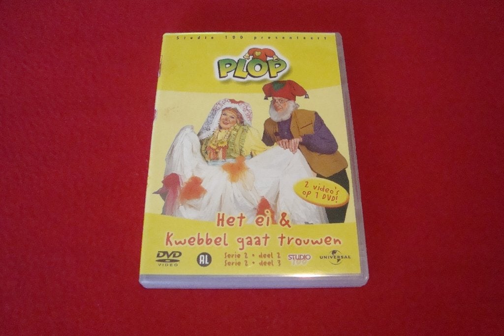 dvd plop het ei en kwebbel gaat trouwen, Ophalen of Verzenden, Tv-serie