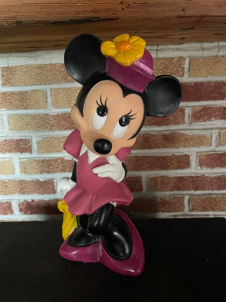 Tirelire disney minnie collection années 1960, Ophalen, Mickey Mouse, Gebruikt, Beeldje of Figuurtje
