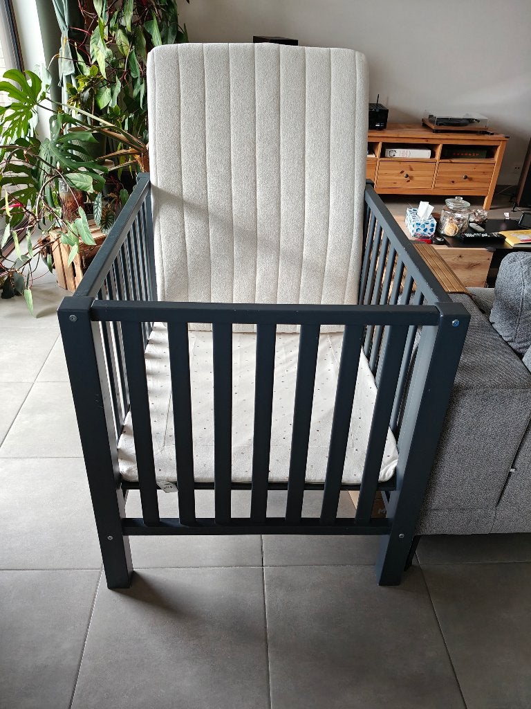 Baby park, Enlèvement, Utilisé, Rectangulaire, Réglable en hauteur