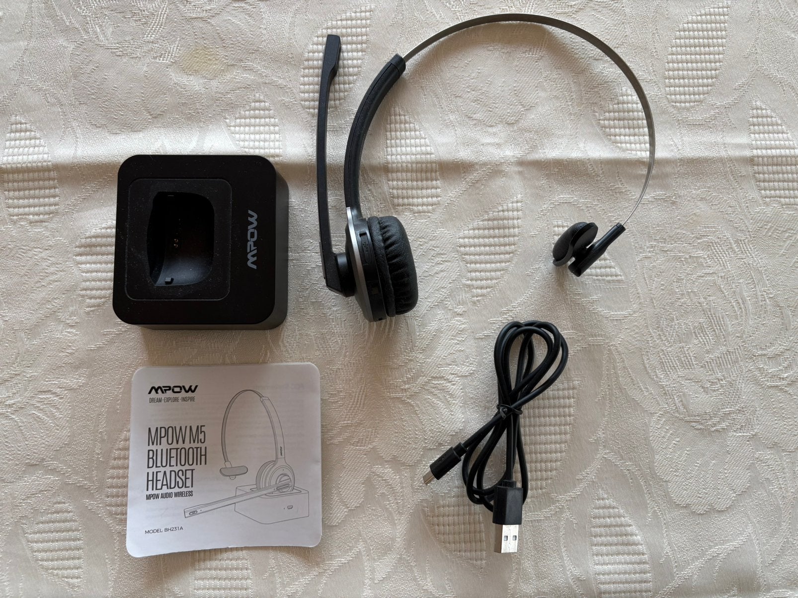 Casque Bleutooth pour télétravail, Enlèvement ou Envoi, Bluetooth