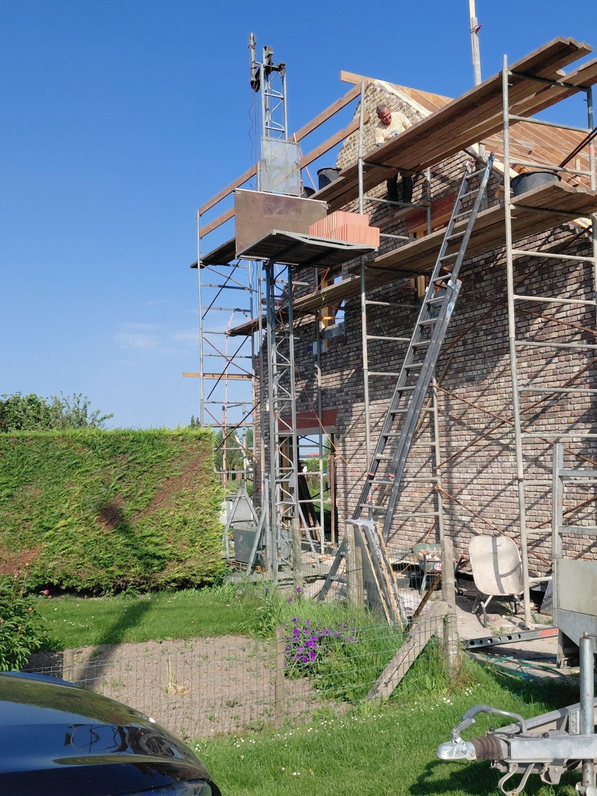 Bouwlift neko, Doe-het-zelf en Bouw, Bouwliften, Ophalen, Bouwlift