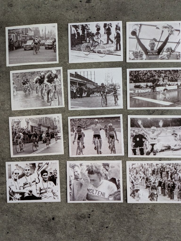 PANINI SPRINT 2010 STICKERS wielrennen 12x MERCKX EDDY, Verzenden, Nieuw