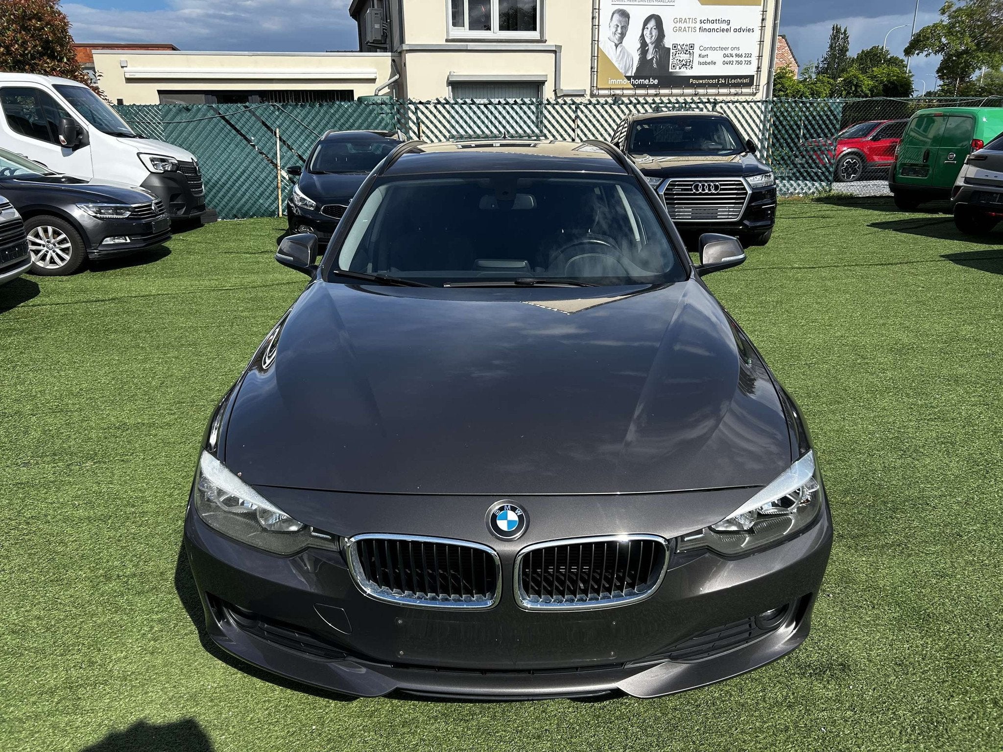 BMW 3 Serie 318 D TouringGPS A/C  BLEUTOOTH, Auto's, BMW, 100 kW, Euro 5, 4 cilinders, Bruin