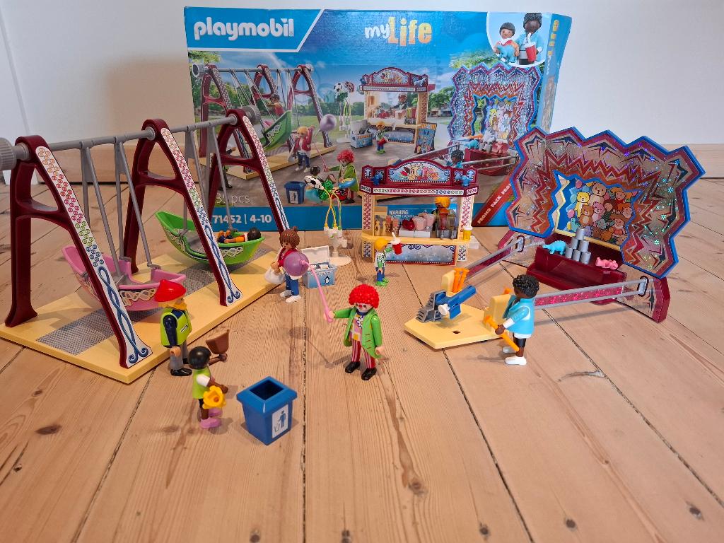 Playmobil pretpark, Kinderen en Baby's, Speelgoed | Playmobil, Ophalen of Verzenden, Zo goed als nieuw, Complete set