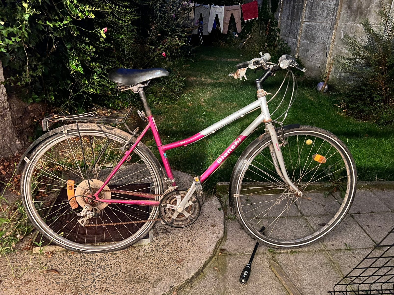Vélo vintage Bianchi années 90, Fietsen en Brommers, Ophalen, Gebruikt, Meer dan 20 versnellingen