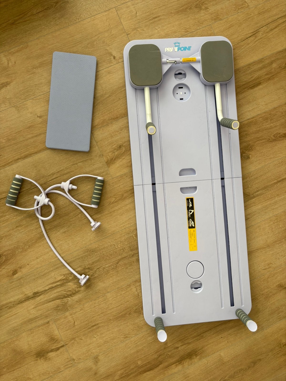 Plooibaar pilates bord / Planche pilates pliable, Maison & Meubles, Sonnettes, Comme neuf, Enlèvement ou Envoi