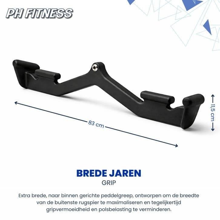 PH Fitness Multi Angle Grip Set - Cable Attachments, Enlèvement ou Envoi, Neuf, Bras, Autres types