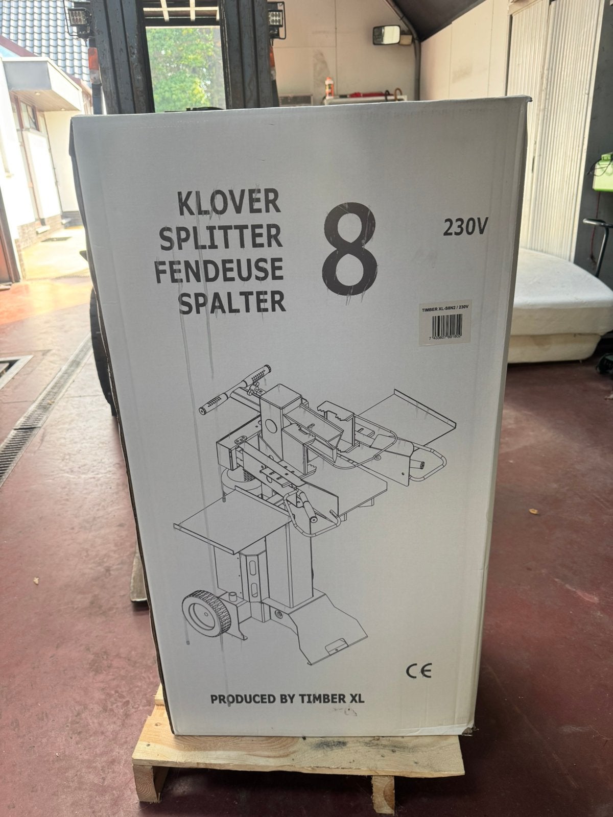 Kliefmachine nieuw, Ophalen, Nieuw, Elektrisch, Staand