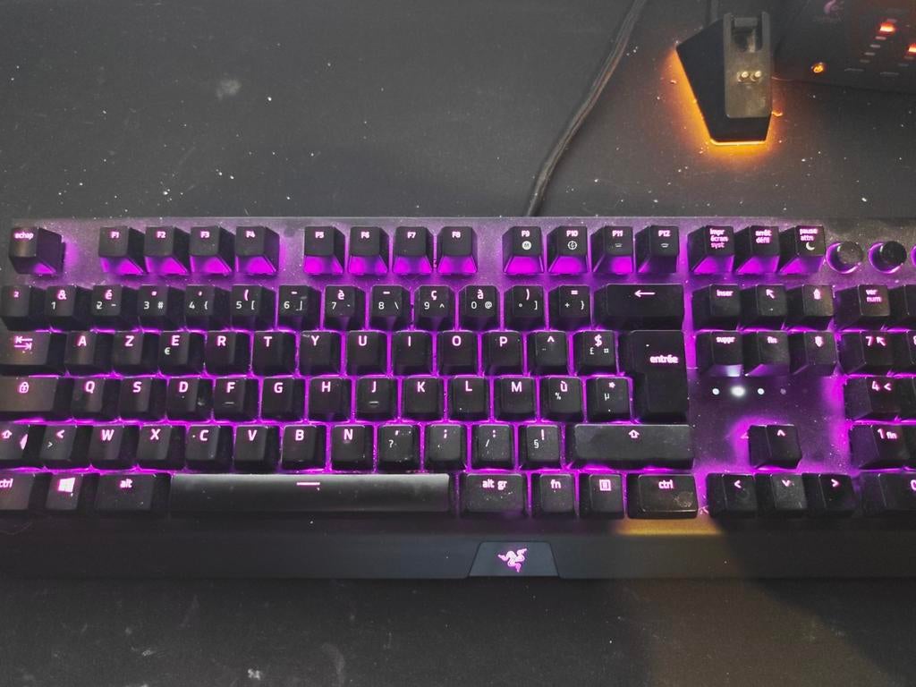 Razer Blackwidow Elite toetsenbord AZERTY, Computers en Software, Toetsenborden, Ophalen, Azerty, Zo goed als nieuw, Razer