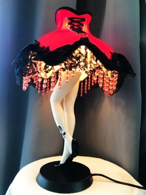 Burlesque tafellampen in Moulin Rouge-stijl, Ophalen of Verzenden