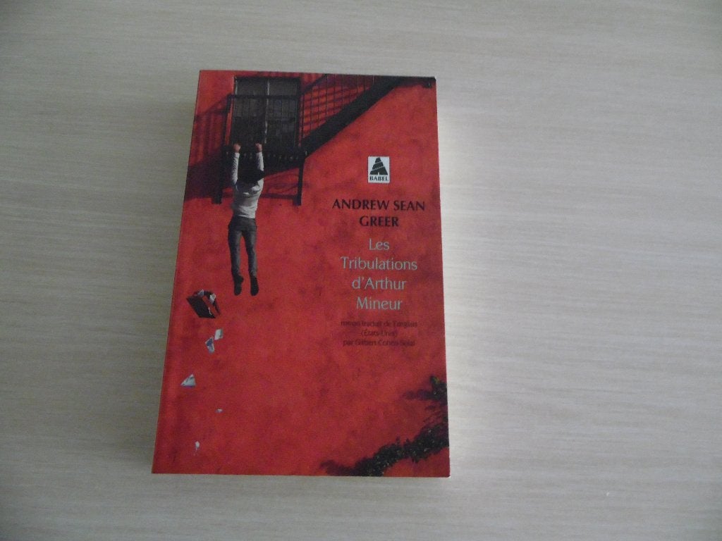 LES TRIBULATIONS D'ARTHUR MINEUR    ANDREW SEAN GREER, Andrew Sean Greer, Ophalen of Verzenden, Zo goed als nieuw, Amerika