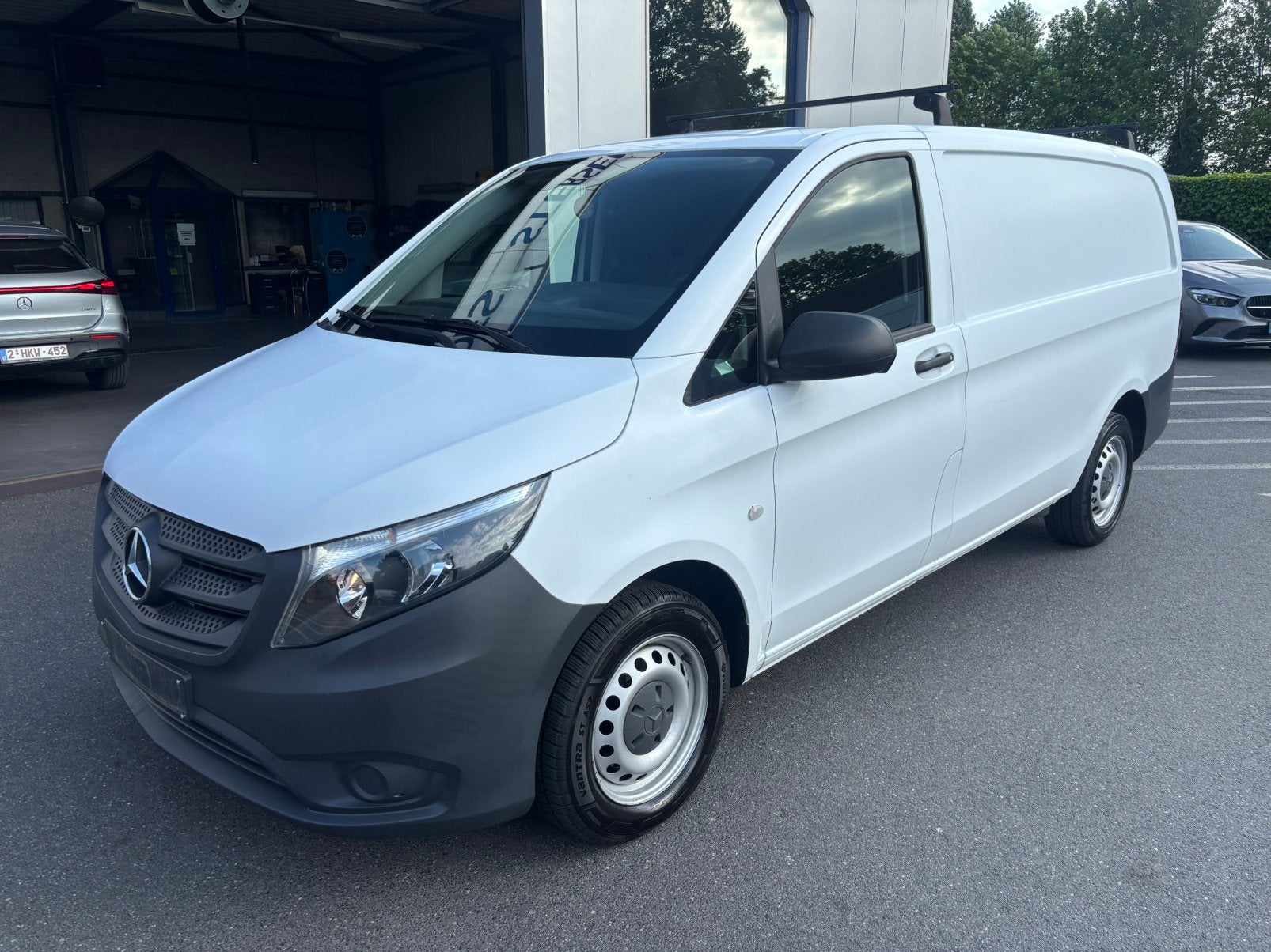 Mercedes vito 116cdi bj2019 13554+BTW 3zit met garantie, 4 deurs, 4 cilinders, Wit, 120 kW