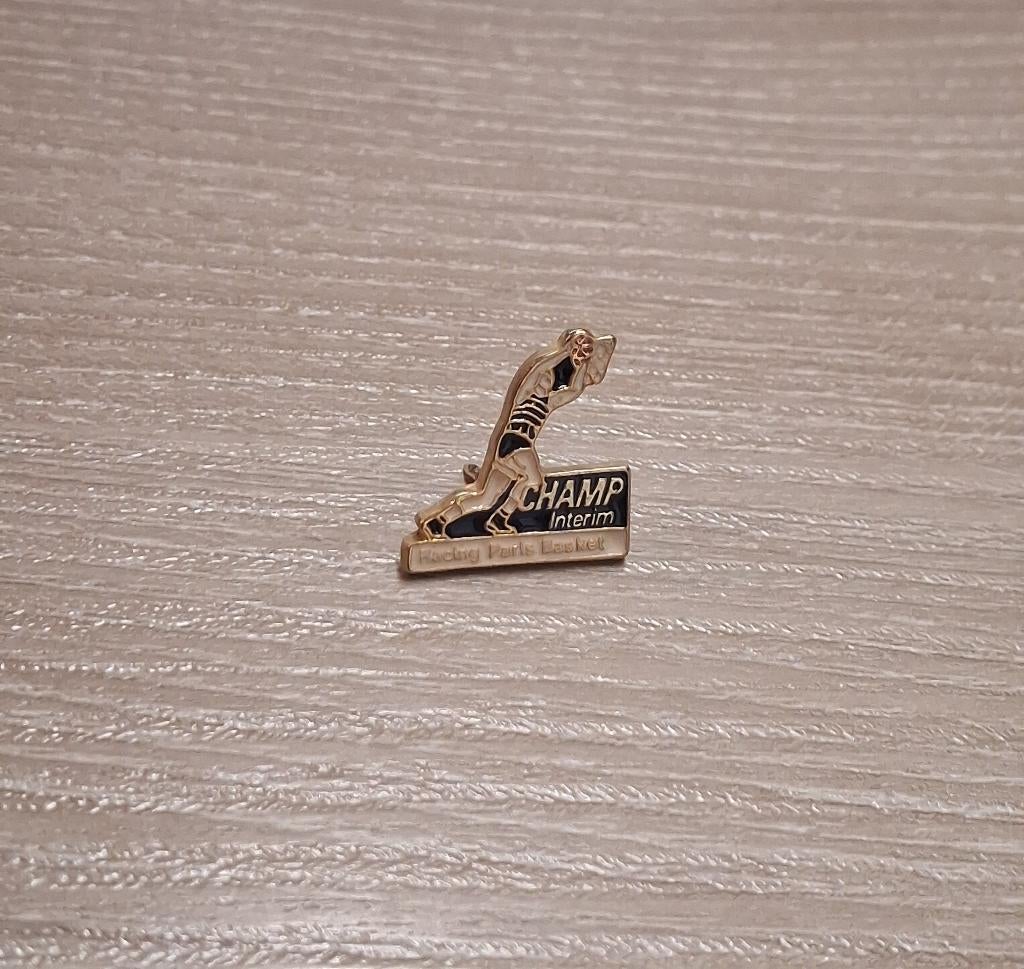 PIN - CHAMP INTERIM - BASKET - BASKETBAL - BASKETBALL, Verzamelen, Verzenden, Gebruikt, Sport, Speldje of Pin