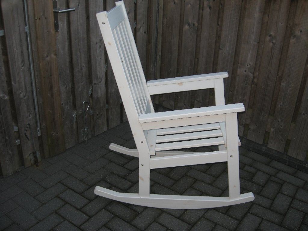 Schommelstoel, Ophalen