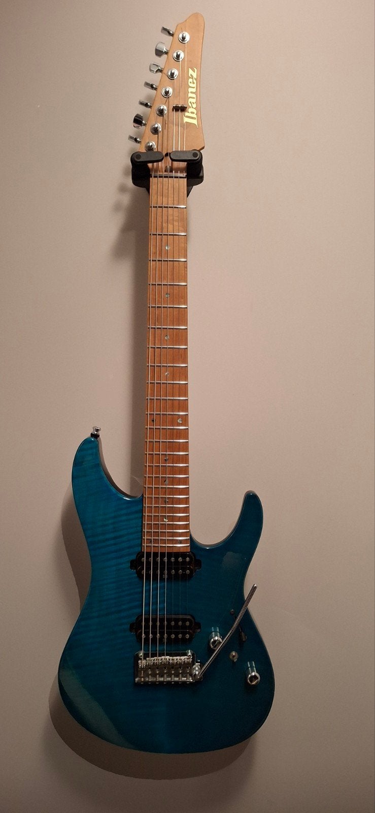 Ibanez prestige signatuur Martin Miller MM7 ZELDZAAM en GESI, Muziek en Instrumenten, Ophalen, Gebruikt, Solid body, Ibanez