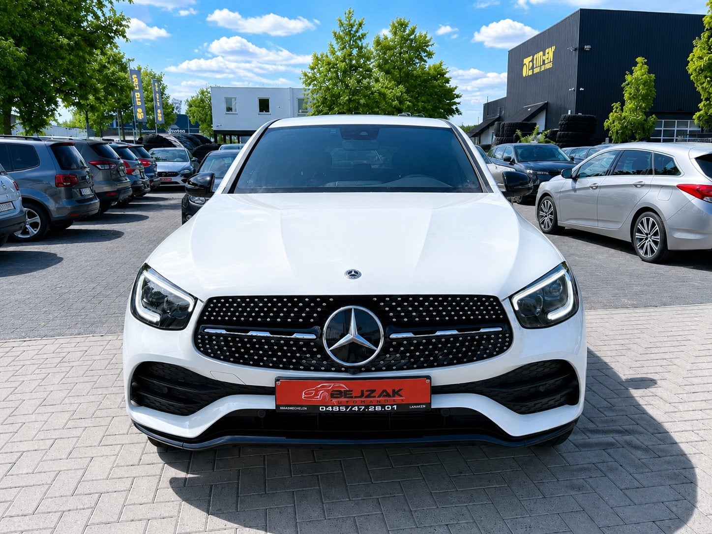 Mercedes GLC300de - 4Matic - coupe - AMG line - 1j Garantie, Autos, Cuir, Achat, Euro 6, Entreprise