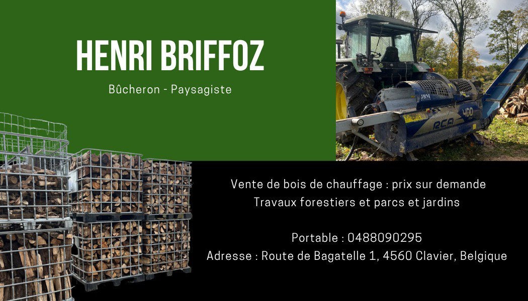 Bois de chauffage de qualité, Enlèvement
