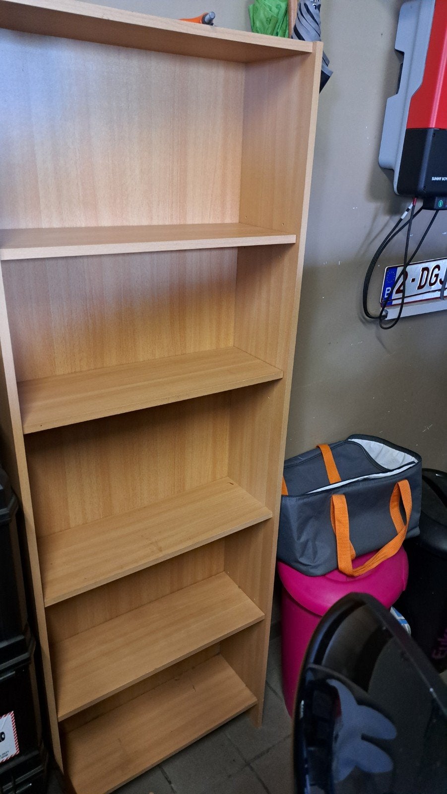 Boekenkast, Ophalen, Gebruikt