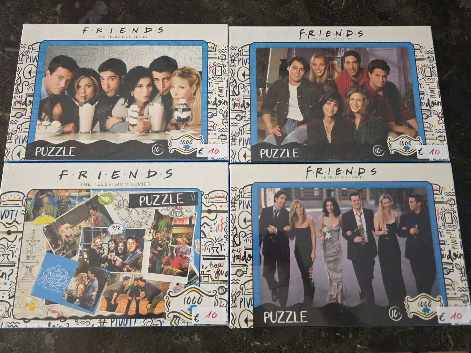 4 amis du puzzle, Enlèvement ou Envoi