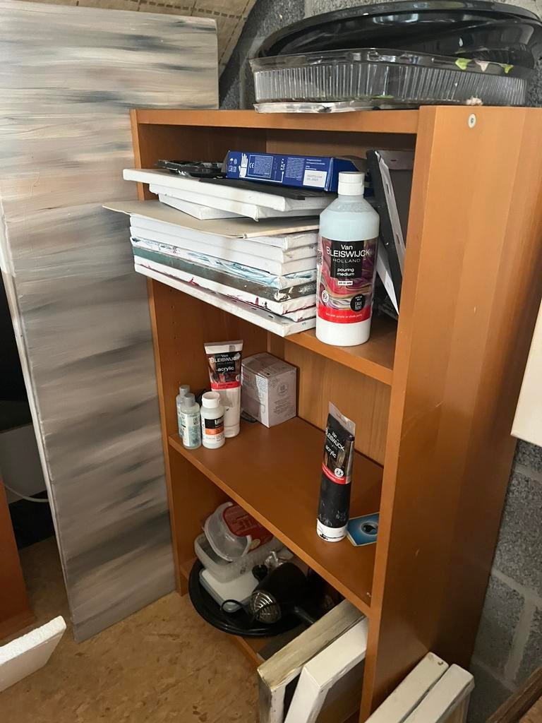 Lot de 4 etageres Billy Ikea, 25 à 50 cm, Avec tablette(s), Utilisé, 50 à 100 cm