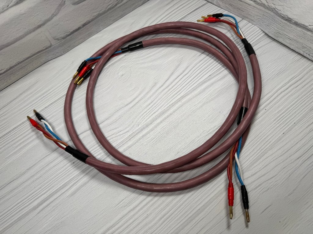 Tchernov Audio Cuprum Classic Bi-Wire SC Luidsprekerkabel, Verzenden, Zo goed als nieuw, Minder dan 2 meter, Luidsprekerkabel