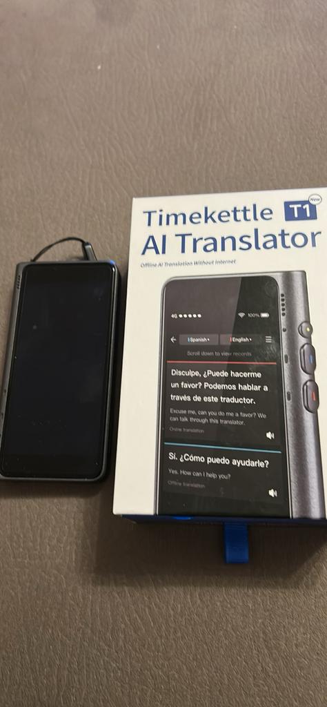 Vertaler alle talen Timekettle / AI Translator ruil ik, Enlèvement, Comme neuf