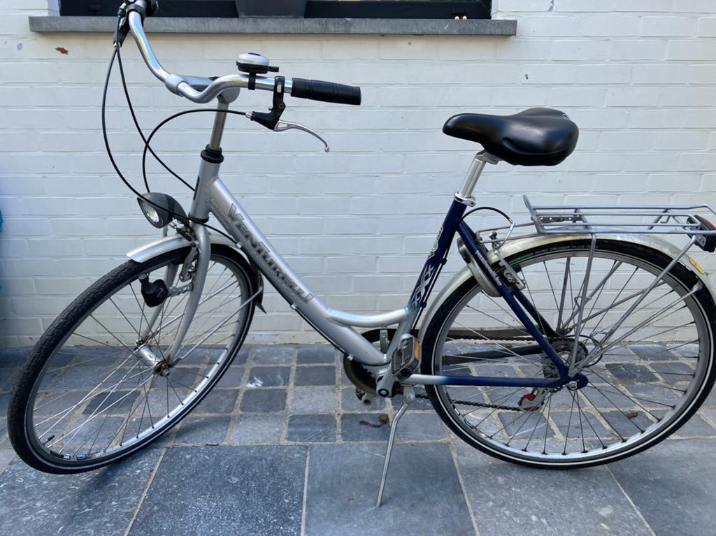 Damesfiets Venturelli, Gebruikt, Velgrem, Versnellingen, Ophalen
