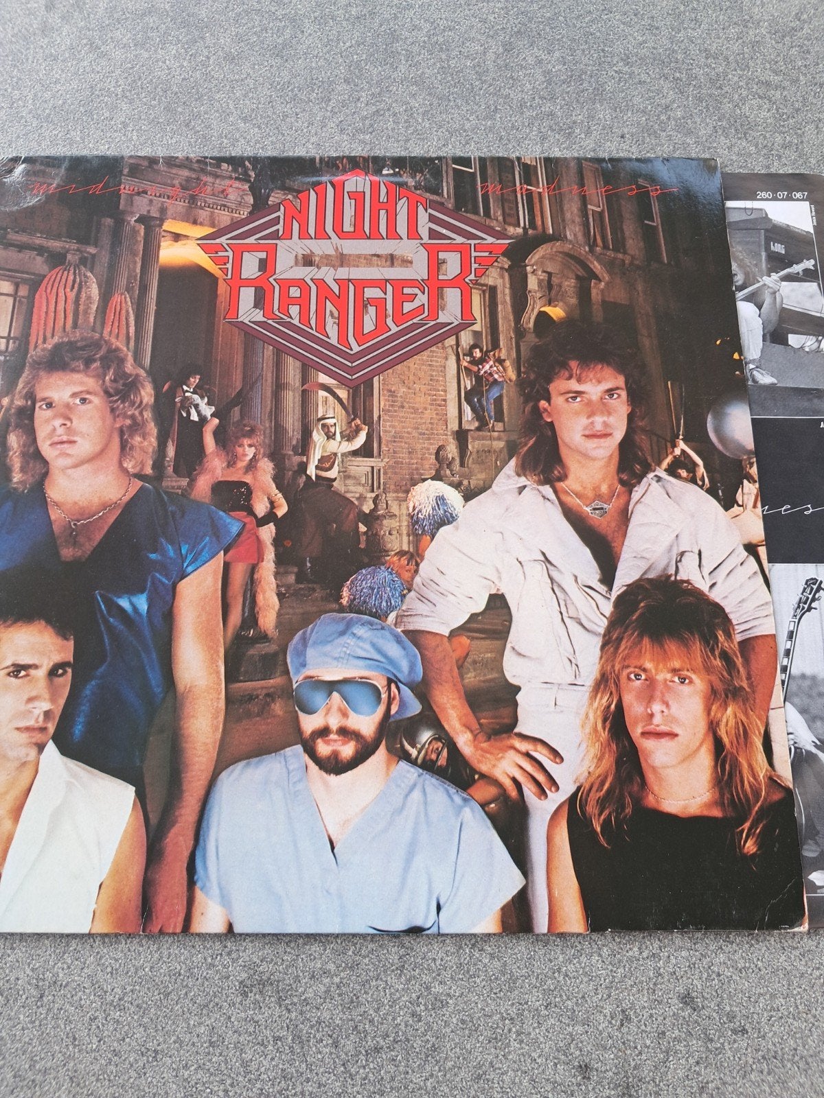 Lp Night Ranger, Gebruikt, 1980 - 1989, 12 inch, Fotohoes