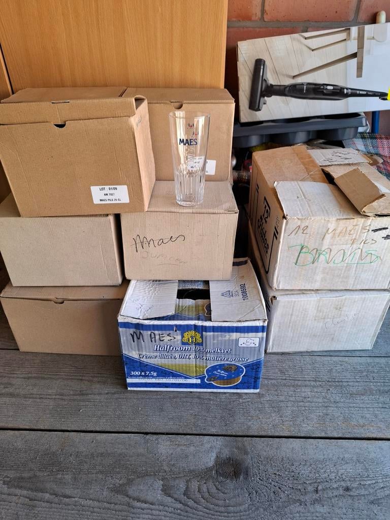 95  maes pils  glazen, Verzamelen, Ophalen