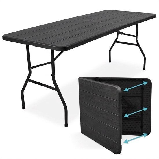 tuintafel + stoelen, Ophalen, 6 zitplaatsen, Aluminium, Zo goed als nieuw