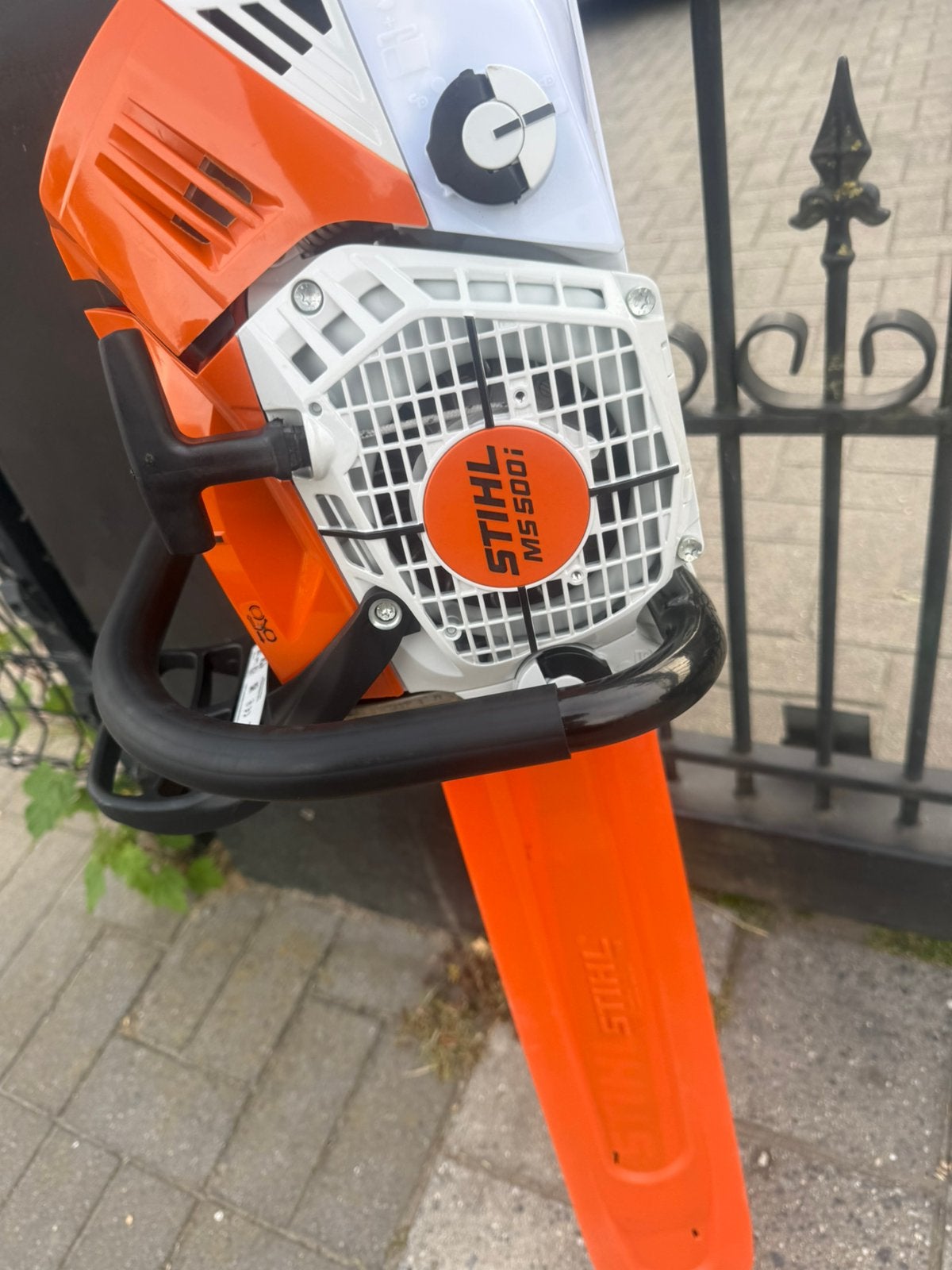 Kettinzaag, Ophalen, Zo goed als nieuw
