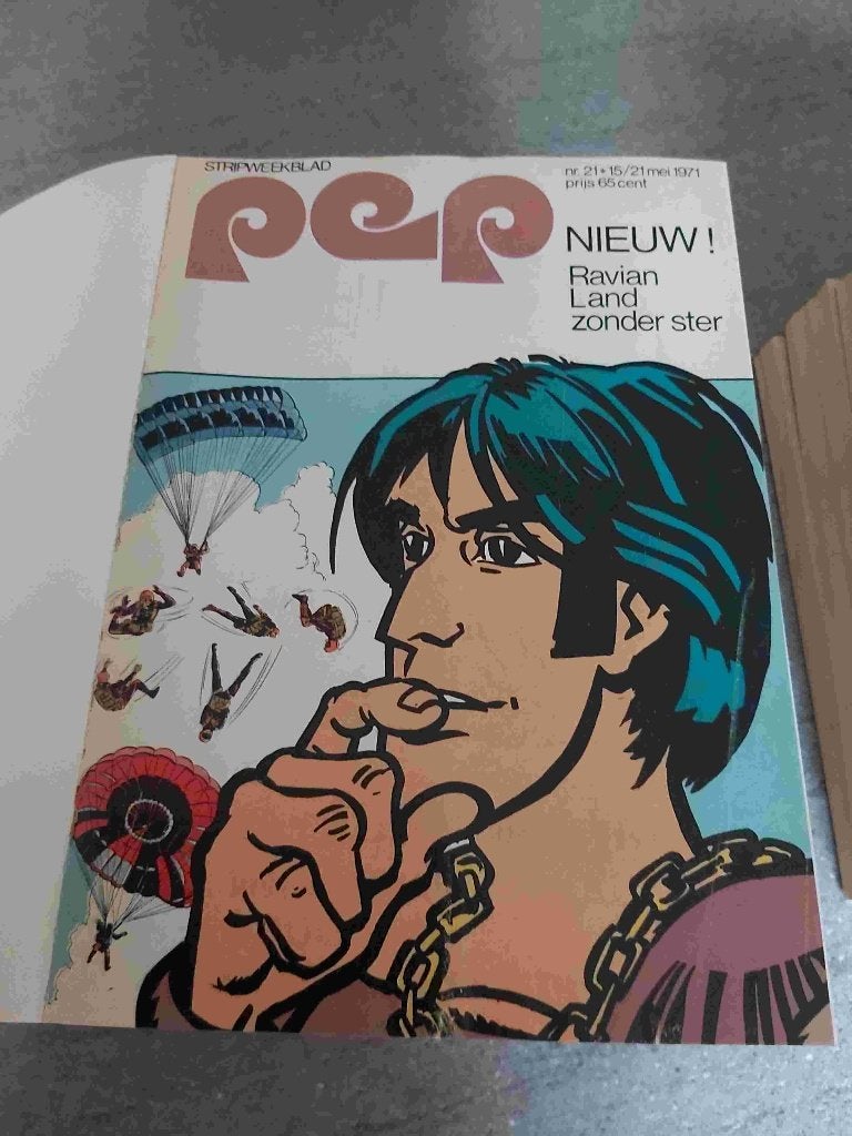 Kuifje Pep Weekblad Stripverhaal Jeugd Nederland Vlaanderen, Verzamelen, Verzenden, 1980 tot heden, Tijdschrift