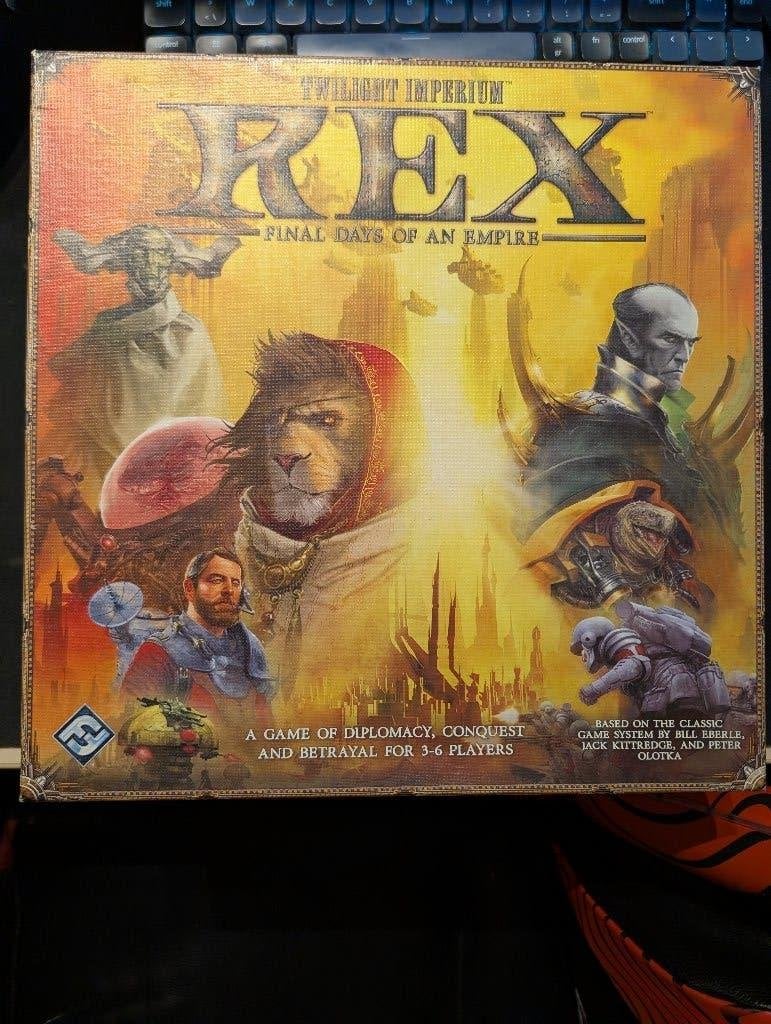 Twilight Empirium Rex Bordspel, Ophalen of Verzenden, Zo goed als nieuw, Fantasy Flight Games
