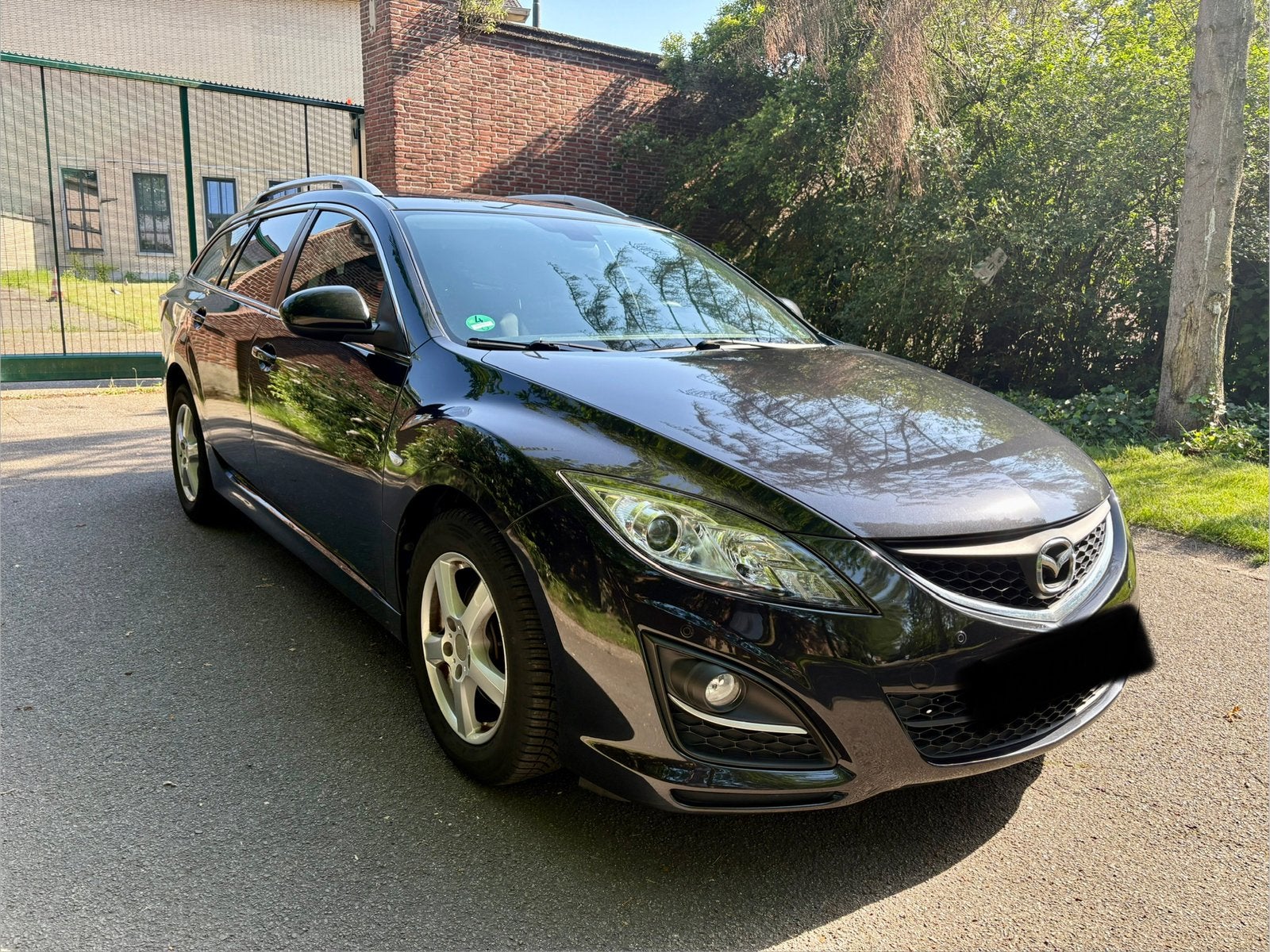 Mazda 6 Sportbreake 2.2 D à vendre !, Euro 5, Achat, Capteur de stationnement, Noir