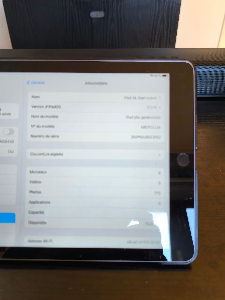 iPad 6 32Gb, Enlèvement ou Envoi, Apple iPad, 9 pouces, Comme neuf