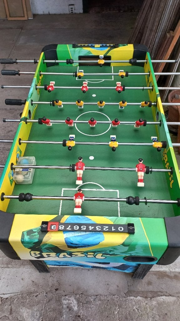 Voetbaltafel voor kinderen/tieners, Ophalen, Gebruikt