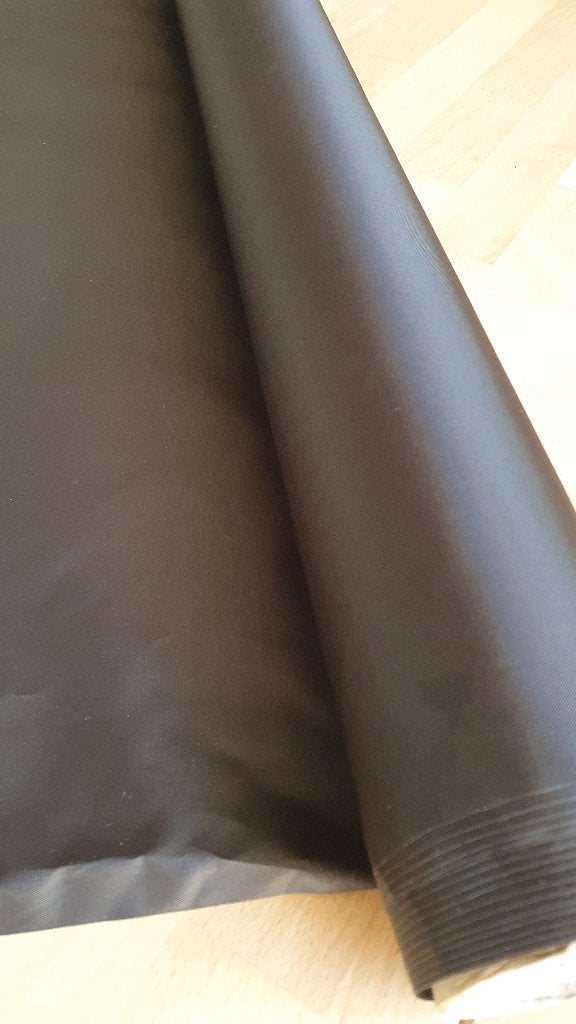 Tentdoek: waterdichte polyester (65 g/m² - zwart), Hobby & Loisirs créatifs, Tissus & Chiffons, Neuf, 120 cm ou plus, Polyester