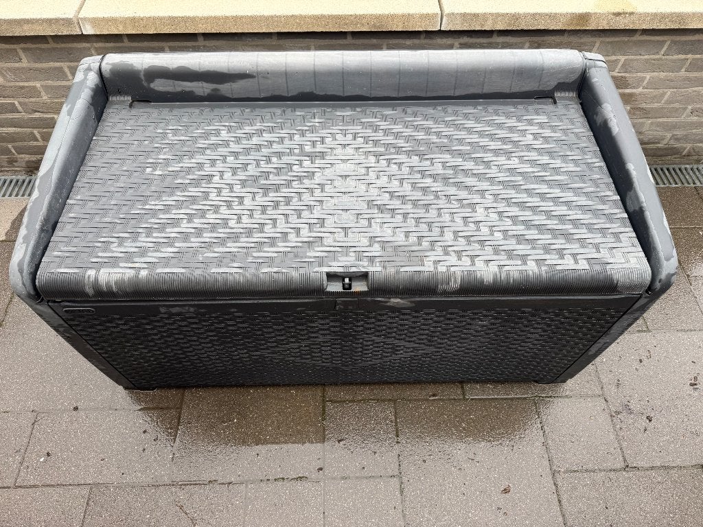 Opbergbak tuin, Ophalen, Gebruikt
