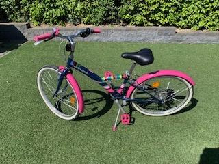 Kinderfiets, Fietsen en Brommers, Ophalen, B-twin, 24 inch, Versnellingen