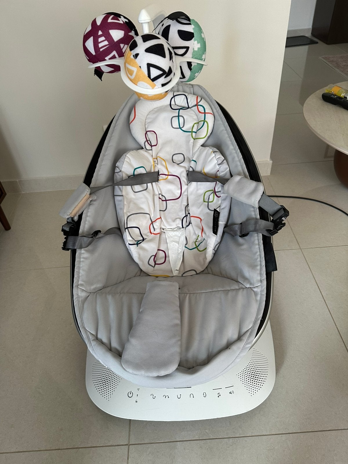 4moms mamaroo5 babyswing, Kinderen en Baby's, Ophalen, Gebruikt, Schommelstoel