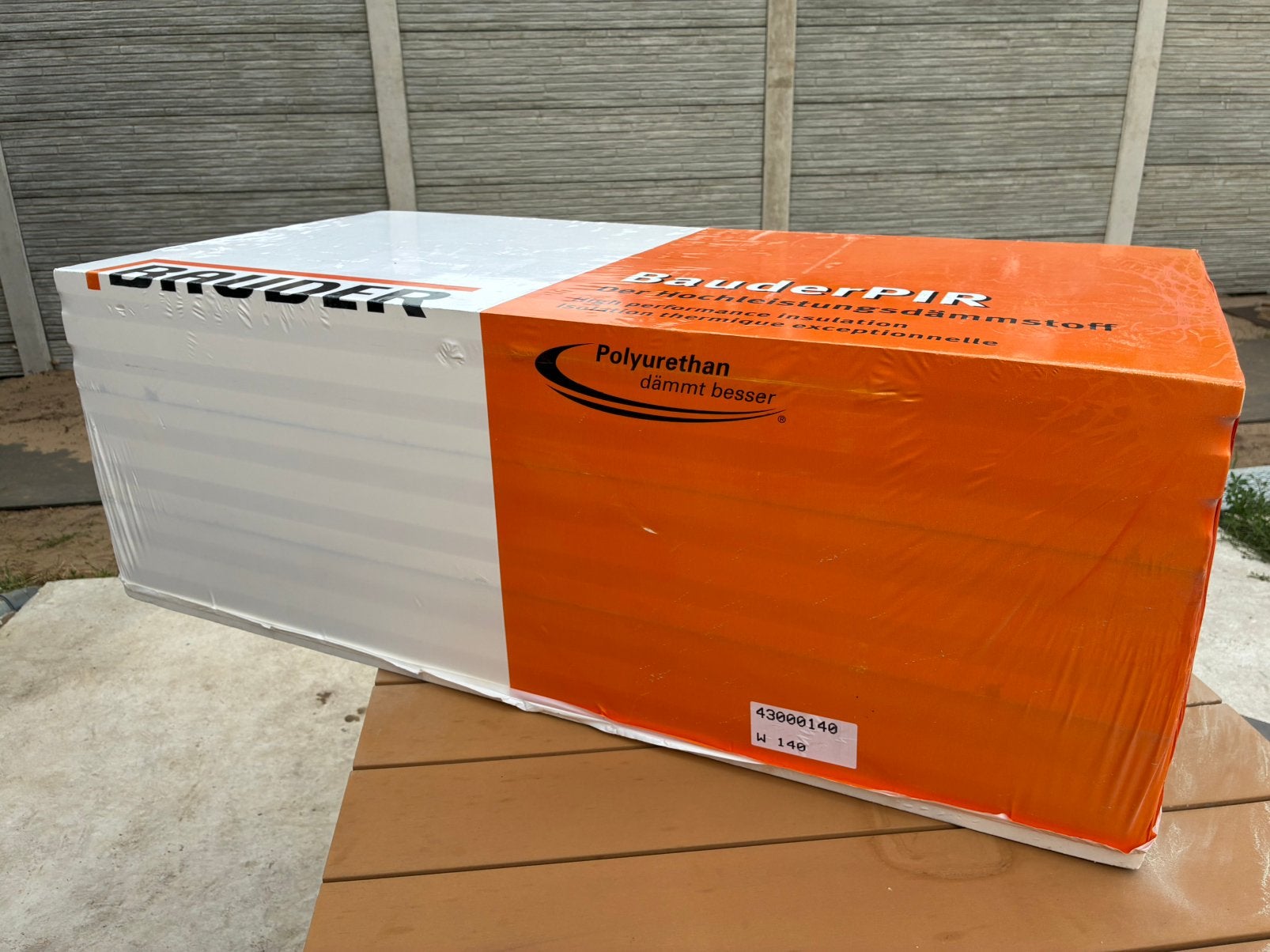 Bauder PIR isolatie 14 cm, Doe-het-zelf en Bouw, Ophalen, Nieuw