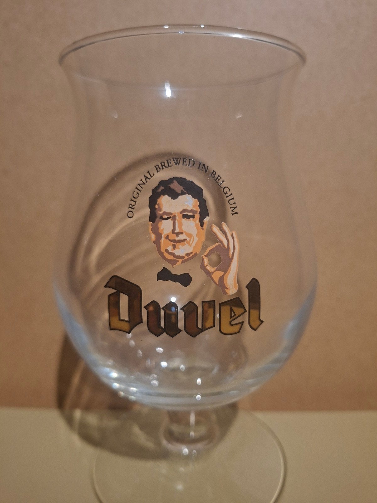 Duvel glas Ober, Verzamelen, Ophalen of Verzenden, Duvel