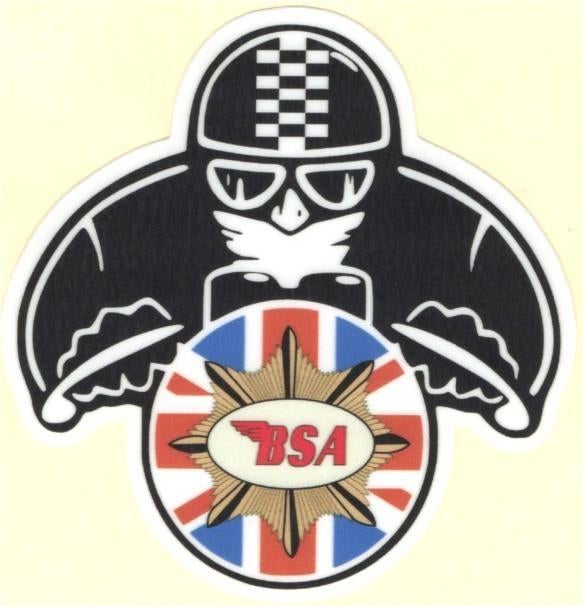 BSA Cafe Racer sticker #7, Verzenden